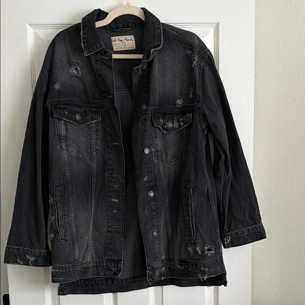We The Free Charcoal Jean Jacket